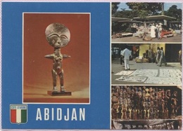 Delcampe - CPM - ABIDJAN - ARTISANAT SUR LE PLATEAU - Edition Agence Hachette - Elfenbeinküste
