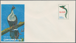 Thematik: Tiere-Vögel / Animals-birds: 1971/98 Ca. 155 Used And Unused Airletters, One From Central - Other & Unclassified