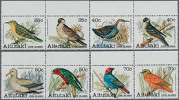 Thematik: Tiere-Vögel / Animals-birds: 1982, AITUTAKI: Bird Definitives Part Set Of Eight Stamps In - Other & Unclassified
