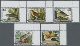 Thematik: Tiere-Vögel / Animals-birds: 1985, NIUE: 200th Birthday Of John James Audubon Complete Set - Otros & Sin Clasificación