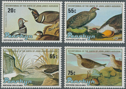 Thematik: Tiere-Vögel / Animals-birds: 1985, PENRHYN: 200th Birthday Of John James Audubon Complete - Other & Unclassified