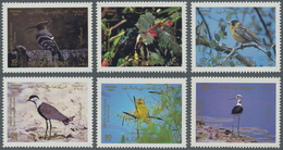 Thematik: Tiere-Vögel / Animals-birds: 1987, JORDAN: Birds Complete Set Of Six In A Lot With 50 Sets - Andere & Zonder Classificatie