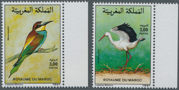 Thematik: Tiere-Vögel / Animals-birds: 1991, MOROCCO: Birds Complete Set Of Two 3.00dh. ‚Ciconia Cic - Sonstige & Ohne Zuordnung