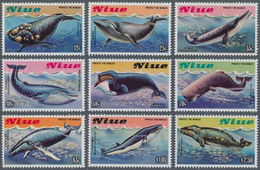 Thematik: Tiere-Meeressäuger (u.a. Wale) / Animals-aquatic Mammals: 1983, NIUE: Protect The Whales C - Other & Unclassified