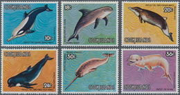 Thematik: Tiere-Meeressäuger (u.a. Wale) / Animals-aquatic Mammals: 1984, COOK ISLANDS: Protect The - Andere & Zonder Classificatie