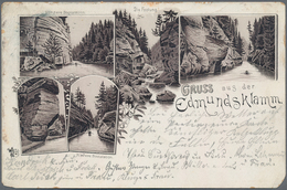 Thematik: Wasser / Water: 1910/2000 (ca.), Water/Waterfalls, Comprehensive Holding Of Covers/cards A - Ohne Zuordnung