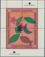 Thematik: Weihnachten / Christmas: 1993, ARGENTINA: Christmas Miniature Sheet With Symbols For Chris - Weihnachten