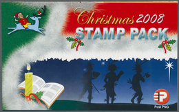 Thematik: Weihnachten / Christmas: 2008, Papua New Guinea. Lot With 100 Stamp Packs Each Containing - Christmas