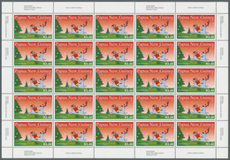 Thematik: Weihnachten / Christmas: 2008, Papua New Guinea. Lot With 2,500 Complete Sets CHRISTMAS 20 - Weihnachten