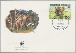 Thematik: WWF: 1980s/1990s (ca.), Lot Of Ca. 278 FDC On The WWF Topic, Only Different Pieces. Variou - Altri & Non Classificati