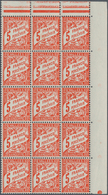 Andorra - Französische Post: 1896/1995 (ca.), Duplicates On Five Large Stockcards With Several Bette - Sonstige & Ohne Zuordnung