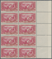 Andorra - Französische Post: 1933, Definitive Issue 1.25fr. Magenta ‚Church Of Meritxell‘ In A Lot W - Sonstige & Ohne Zuordnung