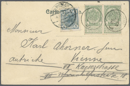 Belgien: 1849 - 1907, Schöne Partie Von über 60 Belegen, Briefe, Einige Briefvorderseiten Und Ganzsa - Sammlungen