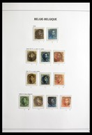 Belgien: 1849-1939: Beautiful, Cancelled, Complete Collection Belgium 1849-1939 In Davo Luxe Album W - Sammlungen