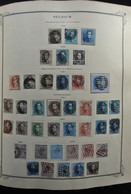 Belgien: 1849-1970: Almost Complete, Mostly MNH And Mint Hinged Collection Belgium And Colonies 1849 - Collections