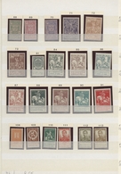 Belgien: 1894/1915, Petty UNMOUNTED MINT Collection Incl. COB Nos. 84/91, 108/22, 126/28, 132/34 Etc - Collections