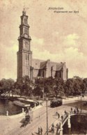 Delcampe - Cpa  Amsterdam Westermarket Met Kerk - Amsterdam