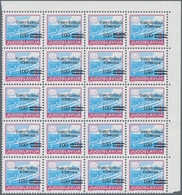 Bosnien Und Herzegowina - Serbische Republik: 1992, Yugoslavia Stamp ‚ship‘ 100 On 2din. Perf. 12½ I - Bosnie-Herzegovine