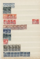 Bulgarien: 1939/1942, Used Stock With Commemoratives, Airmails And Definitives, Also Three Attractiv - Covers & Documents