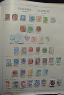 Dänemark: 1851-1921: Almost Complete, Mostly Used Collection Denmark 1851-1921 In Nice Quality On Al - Cartas & Documentos