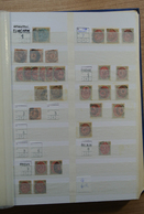 Dänemark: 1875: Ca. 1875. Collection Of Ca. 1000 Numeral Cancels Of Denmark, Mostly On The Numeral S - Cartas & Documentos
