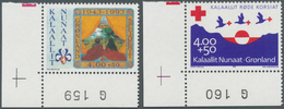 Dänemark - Grönland: 1993, 70 Years RED CROSS And 50 Years SCOUTING In Greenland Set Of Two In A Lar - Storia Postale