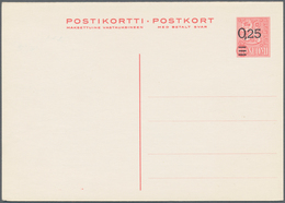 Finnland - Ganzsachen: 1890/2000 (ca.) Accumulation Of Ca. 290 Stationeries Incl. 210 Airletters Of - Postwaardestukken