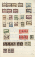 Fiume: 1918/1924, Mint And Used Collection/assortment Of Apprx. 770 Stamps, Neatly Mounted On Album - Fiume