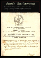 Frankreich - Vorphilatelie: 1797/1805 (ca.) Collection Of Approx. 200 Letters (letter Contents)inclu - 1701-1800: Précurseurs XVIII
