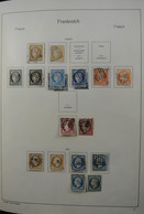 Frankreich: 1849-1959: Very Nice, Specialised, Almost Complete, Mint Hinged And Used Collection Fran - Collections