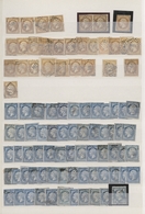 Frankreich: 1853/1900 (ca.), Ued Accumulation Of Apprx. 1.330 Stamps, Slightly Varied Condition, Nea - Collections