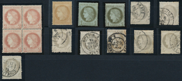 Frankreich: 1870/1872, CERES, Mint And Used Lot Of 103 Stamps Incl. A Good Percentage Of Mint Materi - Collections