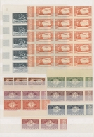 Frankreich: 1900/1965 (ca.), France/area, Mint Assortment Of Apprx. 255 Stamps Incl. Many IMPERFS, S - Collections