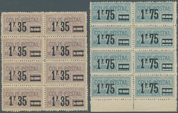 Frankreich - Postpaketmarken: 1926, Colis Postal (Majoration) 3.00fr. Violet Surcharged ‚1 F. 35‘ An - Sonstige & Ohne Zuordnung