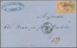 Französische Post In Der Levante: 1856/1902, Mediterranean/Mail From/to French Levant, Group Of 20 C - Andere & Zonder Classificatie