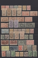 Griechenland: 1896/1906, Olympic Games Issues, Used And Mint Assortment Of More Than 100 Stamps, Com - Nuevos