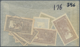 Griechenland: 1901/1917, Definitives "Hermes" And "Iris", Comprehensive Accumulation Of Several Hund - Ungebraucht