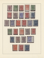 Griechenland - Griechische Besetzung Türkei: 1912/1913, Mint Collection Of 41 Overprint Stamps Neatl - Smyrna