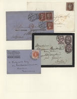 Großbritannien: 1797/1980 (ca.), Collection Of More Than 180 Covers/cards In Two Borek Binders, Comp - Sonstige & Ohne Zuordnung