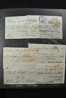 Großbritannien: 1820-1960: Nice Collection Starting With Interesting Pre-philately Covers, 1840: Pen - Other & Unclassified