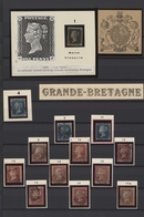 Großbritannien: 1840/1981, Mainly Used Collection With Strength In The Classic And Semiclassic Issue - Autres & Non Classés