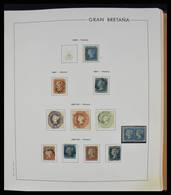 Großbritannien: 1840-1997: With The Exception Of The Top Stamps, Almost Complete, MNH, Mint Hinged A - Other & Unclassified