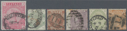 Großbritannien: 1841/1900 (ca.), Lot Of Apprx. 74 Retail Priced Stockcards With Stamps.Realistic Ret - Other & Unclassified