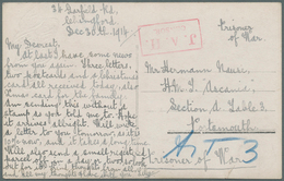 Großbritannien: 1915/1945, 318 POW Letters And Card From WW 1 And 2 In Nice Variety Of Camps With In - Sonstige & Ohne Zuordnung