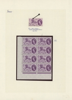 Großbritannien: 1960/1970, Collection Of More Then 40 Specialities Of Printing/varieties Etc., Arran - Sonstige & Ohne Zuordnung