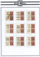 Großbritannien - Zusammendrucke: 1912/1926, Great Britain. 1½d Advertising Panes, Different Issues I - Altri & Non Classificati