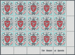 Großbritannien - Isle Of Man - Portomarken: 1973, Coat Of Arms Postage Dues With Imprint '1973' (1st - Other & Unclassified