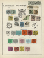 Italien - Altitalienische Staaten: Kirchenstaat: 1852-1868, Prachtsammlung Mit Insgesamt 30 Marken, - Etats Pontificaux