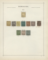 Italien - Altitalienische Staaten: Romagna: 1859, Das Gebiet überkomplett, Dabei U.a. Die 5 Baj. (Mi - Romagne