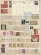 Italien: 1860/1960 (ca.), Italy (mainly) And Some Area, Specialised Assortment Of Apprx. 1.800 Stamp - Sammlungen